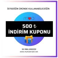 MBA Ürünlerinde Geçerli 500 ₺ İndirim Kuponu